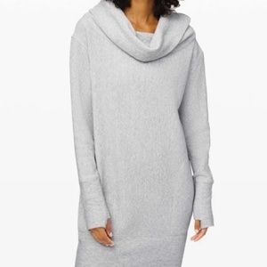 Lululemon Athletica--Along the Way dress in Heathered Grey